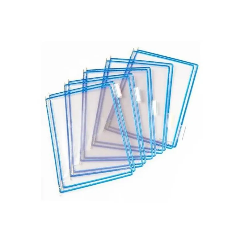 Funda portacatalogo Tarifold Din A4 color azul pack de 10