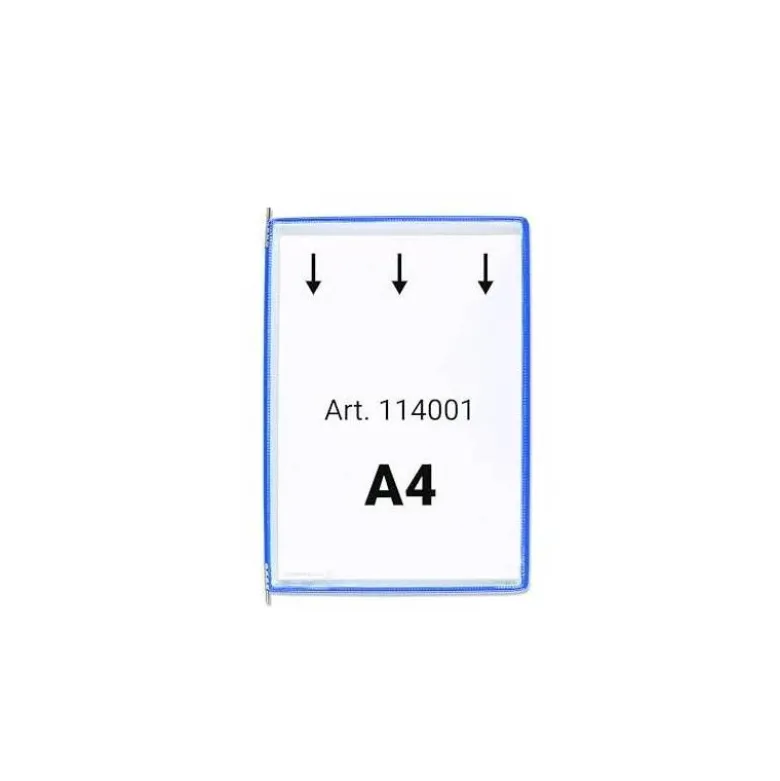 Funda portacatalogo Tarifold Din A4 color azul pack de 10