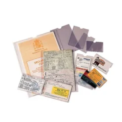 Funda portadocumento marca Esselte plastico cristal 93 x 138 mm
