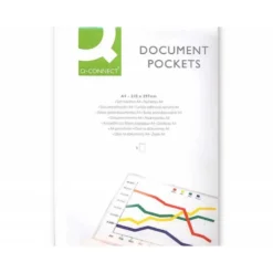 Fundas Q-Connect autoadhesivas