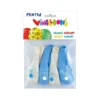 GLOBO 100% LATEX BIODEGRADABLE BABY SHOWER BLISTER DE 8 UNIDADES
