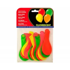 Globos fluoresentes Bolsa de 15 unidades