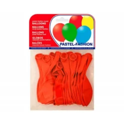 Globos Pastel Rojo Bolsa de 20 unidades