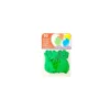 Globos redondos hinchables color verde