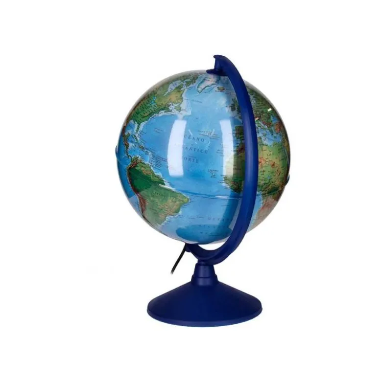 GLOBO TERRAQUEO ANTARTIK CON LUZ FISICO Y POLITICO ESCRIBIBLE DIAMETRO 30 CM