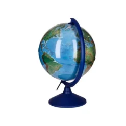 GLOBO TERRAQUEO ANTARTIK CON LUZ FISICO Y POLITICO ESCRIBIBLE DIAMETRO 30 CM
