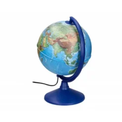 GLOBO TERRAQUEO LIDERPAPEL CON LUZ FISICO Y POLITICO DIAMETRO 20 CM