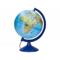 GLOBO TERRAQUEO LIDERPAPEL CON LUZ FISICO Y POLITICO DIAMETRO 26 CM