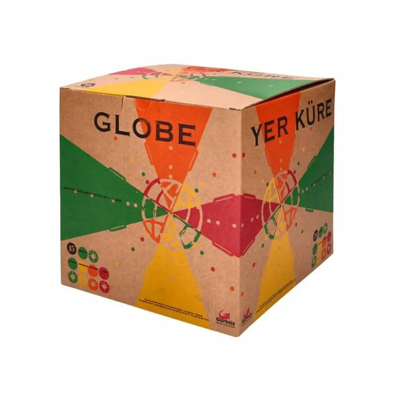 GLOBO TERRAQUEO LIDERPAPEL MAPA FISICO DIAMETRO 15 CM