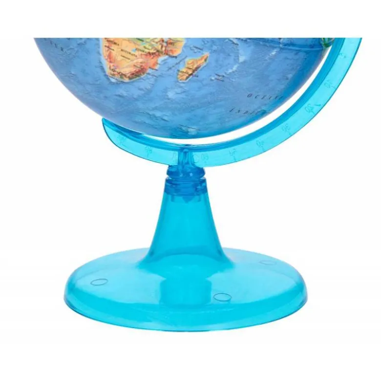 GLOBO TERRAQUEO LIDERPAPEL MAPA FISICO DIAMETRO 15 CM