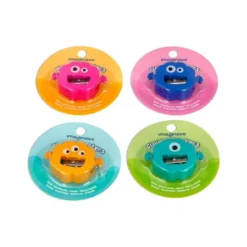 GOMA DE BORRAR IMAGINOVO ERASE IT MONSTRUO CON SACAPUNTAS COLORES SURTIDOS