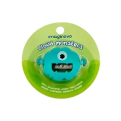 GOMA DE BORRAR IMAGINOVO ERASE IT MONSTRUO CON SACAPUNTAS COLORES SURTIDOS