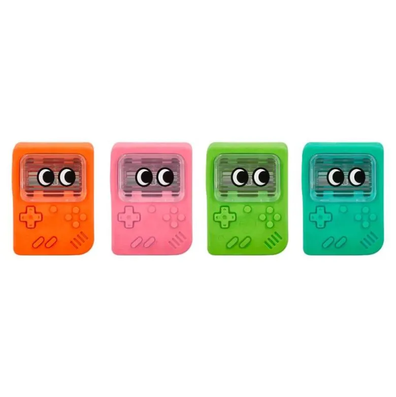 GOMA DE BORRAR IMAGINOVO ERASE IT CONSOLA CON SACAPUNTAS COLORES SURTIDOS