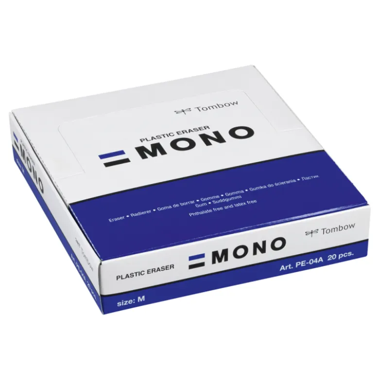 GOMA DE BORRAR TOMBOW PVC MONO TAMAÑO M