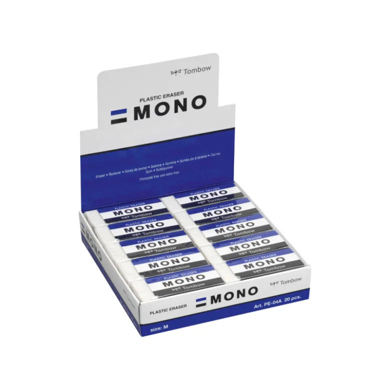 GOMA DE BORRAR TOMBOW PVC MONO TAMAÑO M