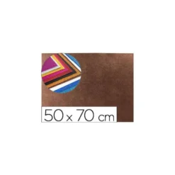 Goma Eva Liderpapel con purpurina 50x70cm 60g/m2 color marron