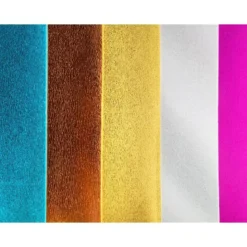 Goma eva Liderpapel Metalizada Rojo 50X70