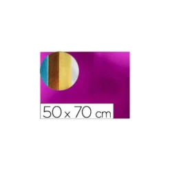 Goma eva Liderpapel Metalizada Rosa 50x70 cm