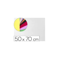 Goma Eva Liderpapel textura toalla color blanco