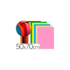 Goma Eva Liderpapel 50x70 cm 60 gr Espesor de 1,5 mm Colores Surtidos