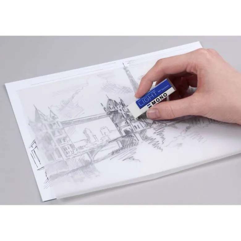 GOMA TOMBOW MONO LIGHT POLIMERA CAUCHO PVC ESPECIAL PARA BORRADO DELICADO