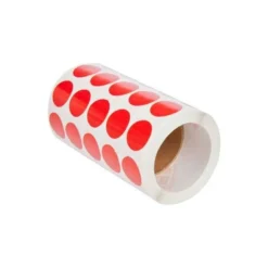 Gomets Apli circulares color rojo 20mm