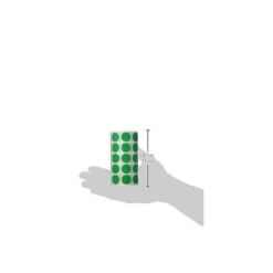 Gomets Apli circulares color verde 20mm