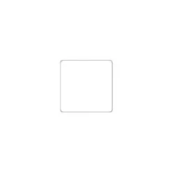 Gomets Apli cuadrados color verde 20x20mm