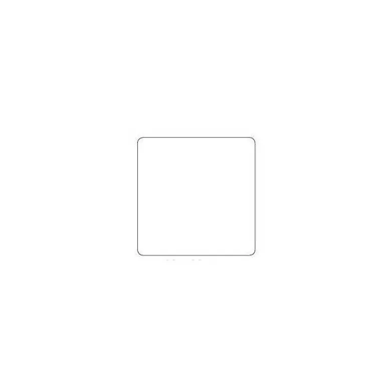 Gomets Apli cuadrados color verde 20x20mm