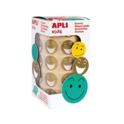 Gomets Apli smile color dorado 20mm