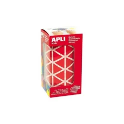 Gomets Apli triangulares color Rojo 21x21x21mm