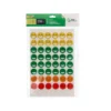 GOMETS ESCOLAR LIDERPAPEL CARAS BOLSA DE 12 HOJAS 48 CARAS POR HOJA SURTIDOS