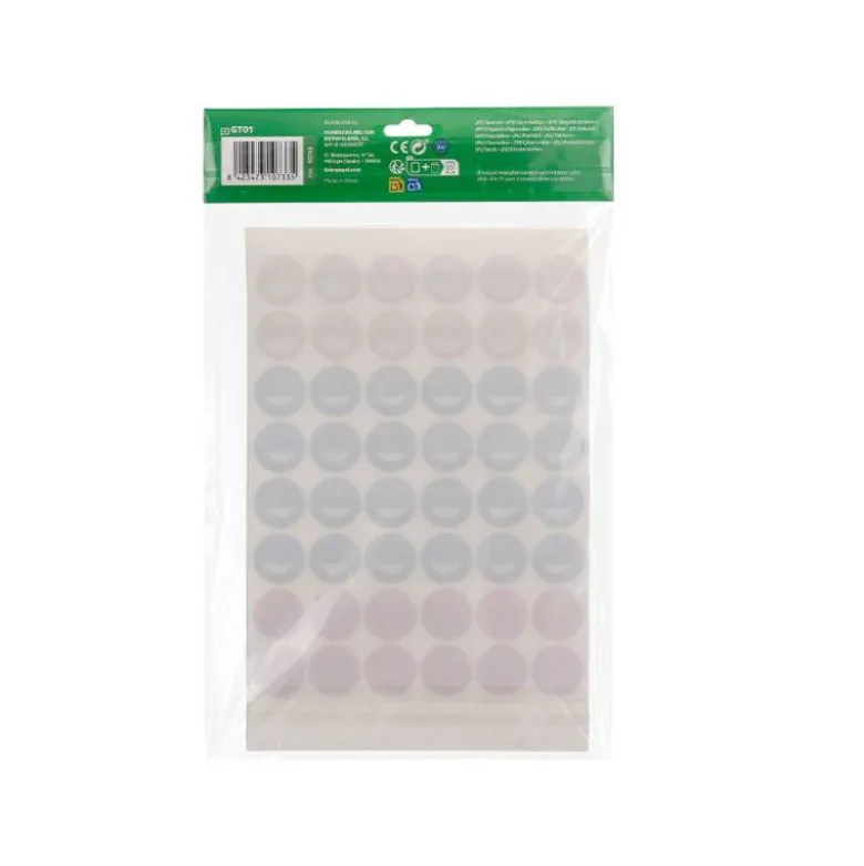 GOMETS ESCOLAR LIDERPAPEL CARAS BOLSA DE 12 HOJAS 48 CARAS POR HOJA SURTIDOS