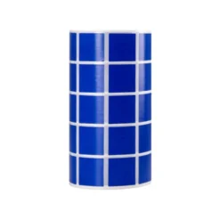 GOMETS LIDERPAPEL AUTOADHESIVO S CUADRADO 20X20 MM AZUL ROLLO DE 2000 UNIDADES EN CAJA DE CARTON