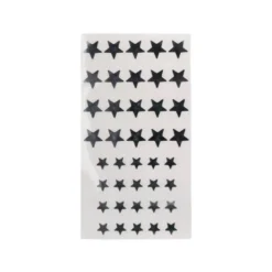 GOMETS LIDERPAPEL AUTOADHESIVO S ESTRELLAS PLATEADAS SURTIDAS BOLSA DE 5 HOJAS CON 200 UNIDADES