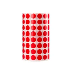 GOMETS LIDERPAPEL AUTOADHESIVO S CIRCULOS 10,5 MM ROJO ROLLO DE 6000 UNIDADES EN CAJA DE CARTON