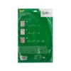 GOMETS LIDERPAPEL AUTOADHESIVO FIGURAS DE COLORES Y TAMAÑOS SURTIDOS BOLSA DE 10 HOJAS 1188 UNIDADES