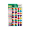 GOMETS LIDERPAPEL AUTOADHESIVO CIRCULOS COLORES Y TAMAÑOS SURTIDOS BOLSA DE 10 HOJAS 1200 UNIDADES