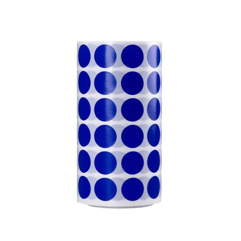 GOMETS LIDERPAPEL AUTOADHESIVO S CIRCULOS 15 MM AZUL ROLLO DE 2500 UNIDADES EN CAJA DE CARTON