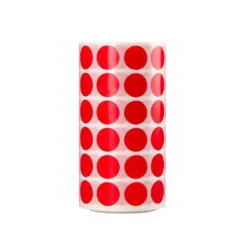 GOMETS LIDERPAPEL AUTOADHESIVO S CIRCULOS 15 MM ROJO ROLLO DE 2500 UNIDADES EN CAJA DE CARTON
