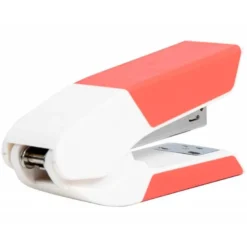 GRAPADORA LIDERPAPEL CON REGALO DE EXTRAEGRAPAS Y CAJA DE 1000 GRAPAS 22/6 24/6 CAPACIDAD 20H COLOR CORAL