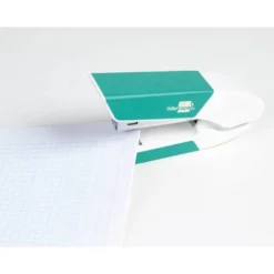 GRAPADORA LIDERPAPEL CON REGALO DE EXTRAEGRAPAS Y CAJA DE 1000 GRAPAS 22/6 24/6 CAPACIDAD 20H COLOR TURQUESA
