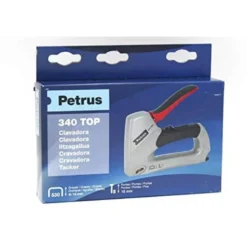 Grapadora marca Petrus clavadora 340 de aluminio