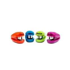 Grapadora marca Rexel bolsillo colores surtidos