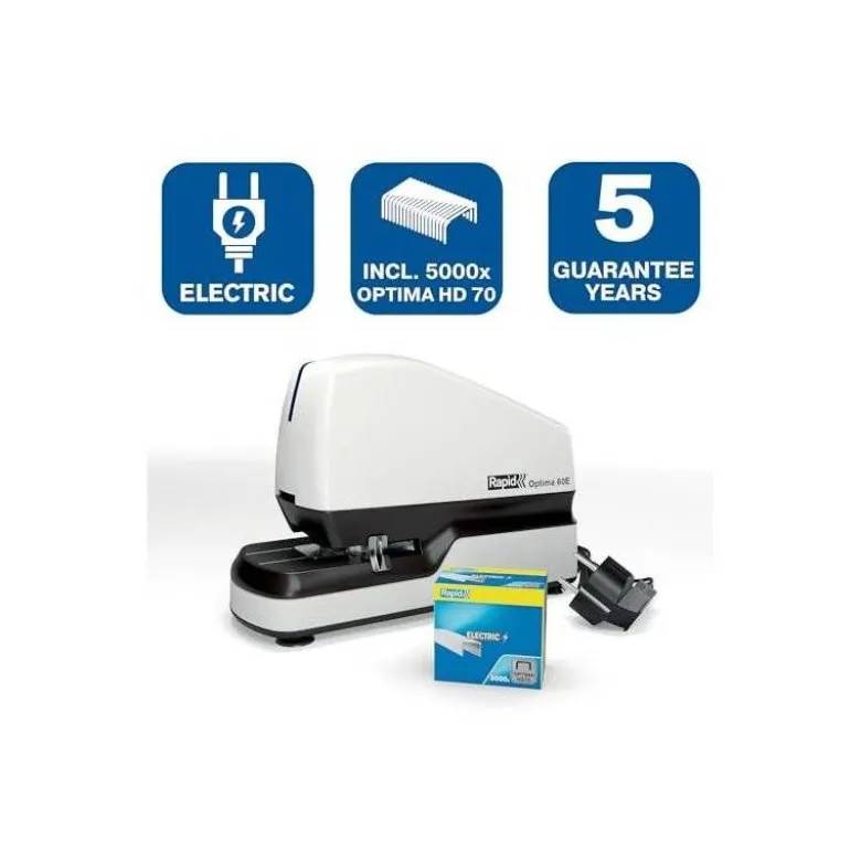 Grapadora marca Rexel Optima 70 electrica