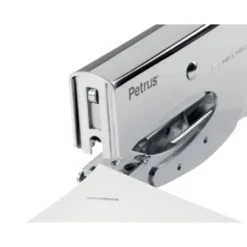 GRAPADORA PETRUS DE TENAZA 222 METALICA CROMADA CAPACIDAD DE GRAPADO 40 HOJAS USA GRAPAS 22/6-8 Y 24/6-8