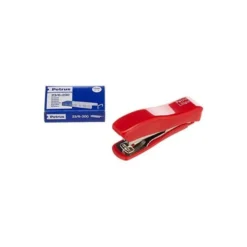 GRAPADORA PETRUS LILIPUT 200 WOW CAPACIDAD 12 HOJAS + CAJA GRAPAS 23/6 COLORES SURTIDOS