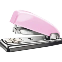 Grapadora Petrus 226 Retro color rosa