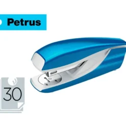Grapadora Petrus Wow 635 azul