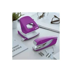 Grapadora Petrus Wow 635 Color Purpura 30 hojas